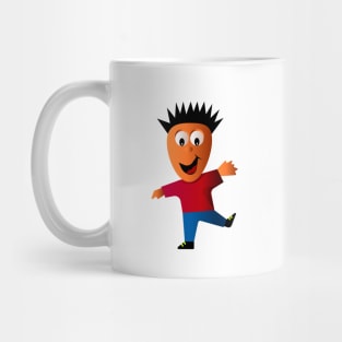 Cartoon funny boy Mug